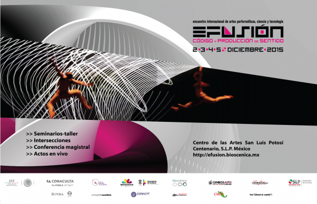 Efusión. Encuentro Internacional de artes performáticas, ciencia y tecnología, SLP (2015)